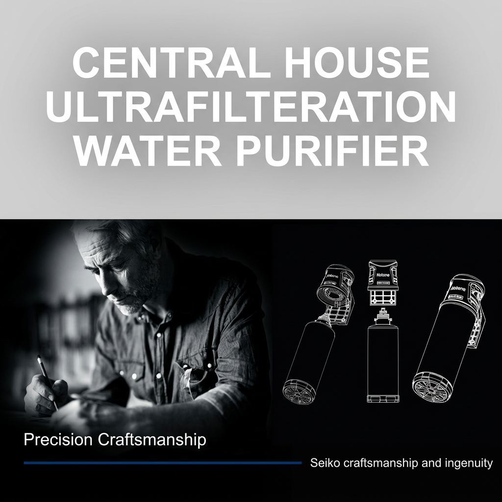 M8-2 Under Sink Water Filter System 0.01μm Ultrafiltration