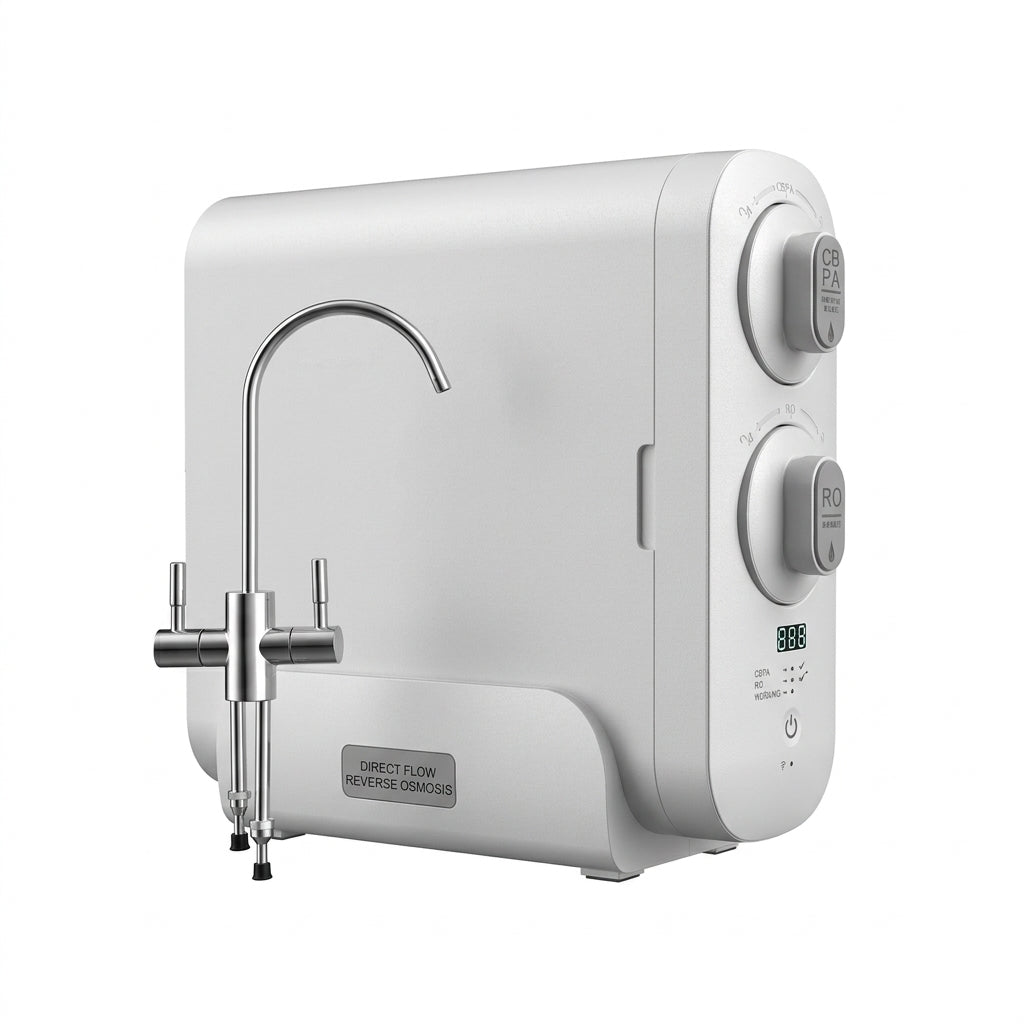 Under Sink RO System 600 GPD Direct Flow TDS Display