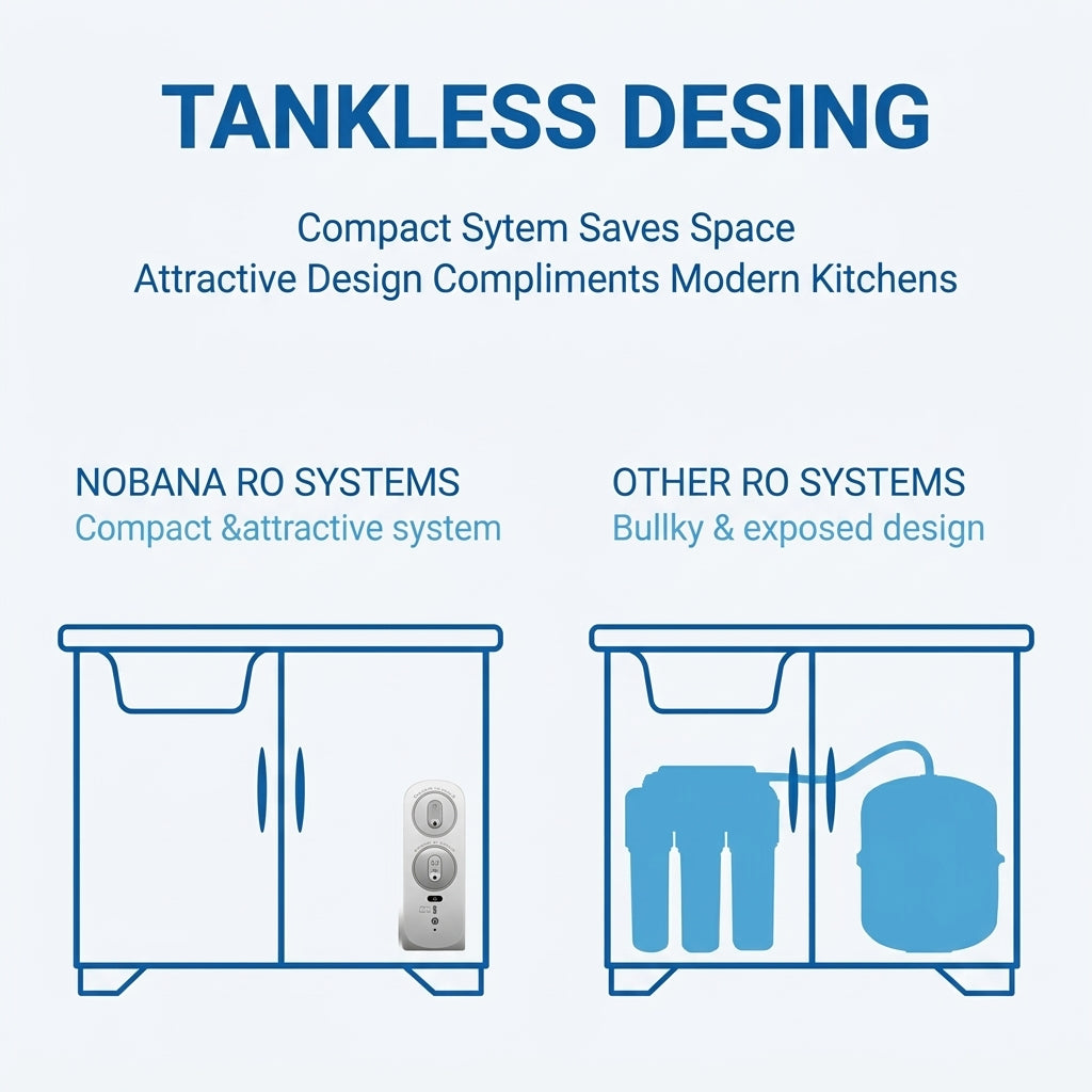 Under Sink RO System 600 GPD Direct Flow TDS Display