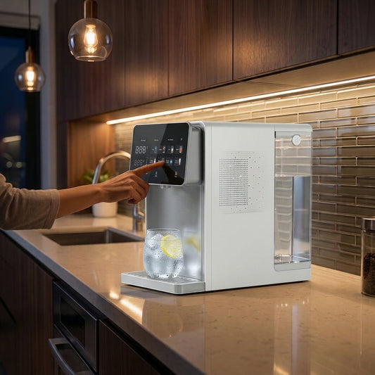 RO32 Ultra Cool No Installation Instant Cold and Hot water Countertop Reverse Osmosis System UV