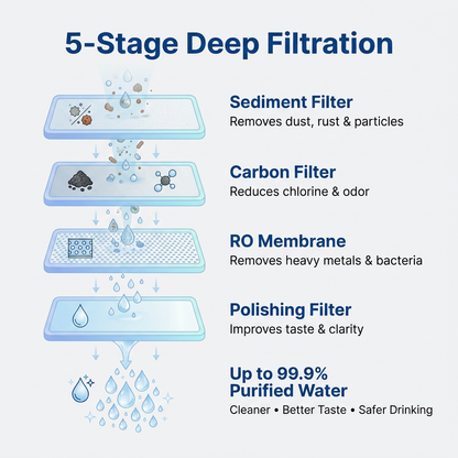 Replacement Ro600 Reverse Osmosis Water Filter