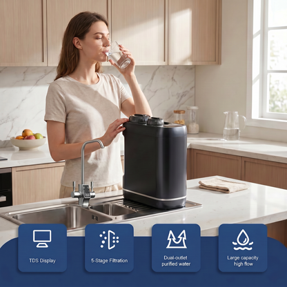 A10S 800G Tankless RO System with Smart TDS