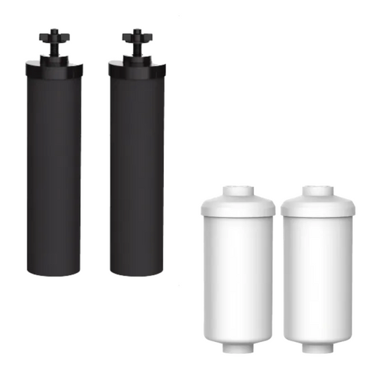 Replacement BigFlow 1 Gravity Filter Fluoride and Carbon