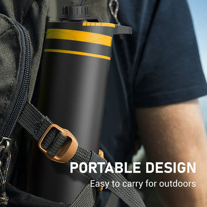 Portable Outdoor Water Filter Bottle – Press Purifier for Hiking Camping