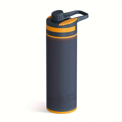 Portable Outdoor Water Filter Bottle – Press Purifier for Hiking Camping