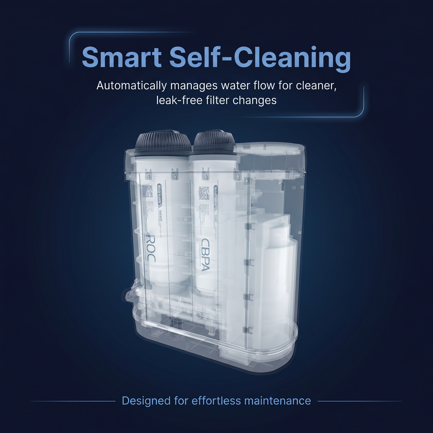 A10S 800G Tankless RO System with Smart TDS