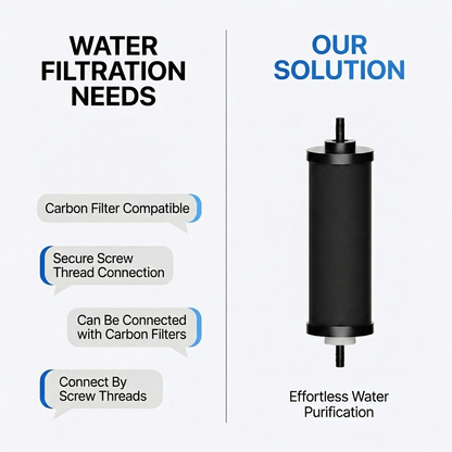 Big Flow 3 Stainless Steel Gravity Water Filter System
