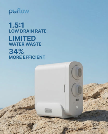 Under Sink RO System 600 GPD Direct Flow TDS Display
