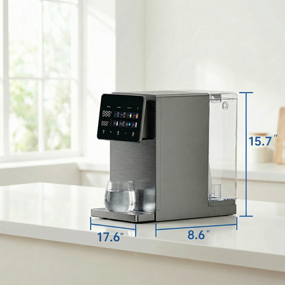 RO32 Countertop Reverse Osmosis System Instant Hot Mineral Filter Low Waste